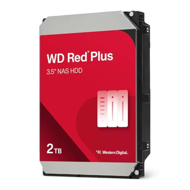 Disc dur Western Digital Red Plus WD20EFPX 2TB SATA-600