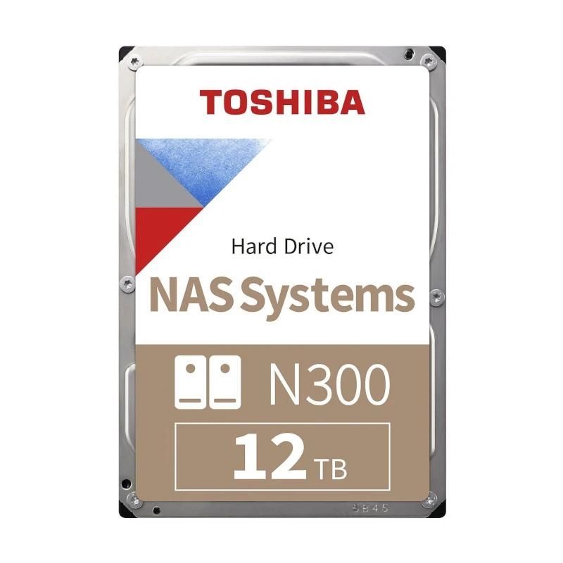 Disc dur Toshiba N300 NAS HDD 12TB 3.5" SATA 6Gb-s 7200rpm