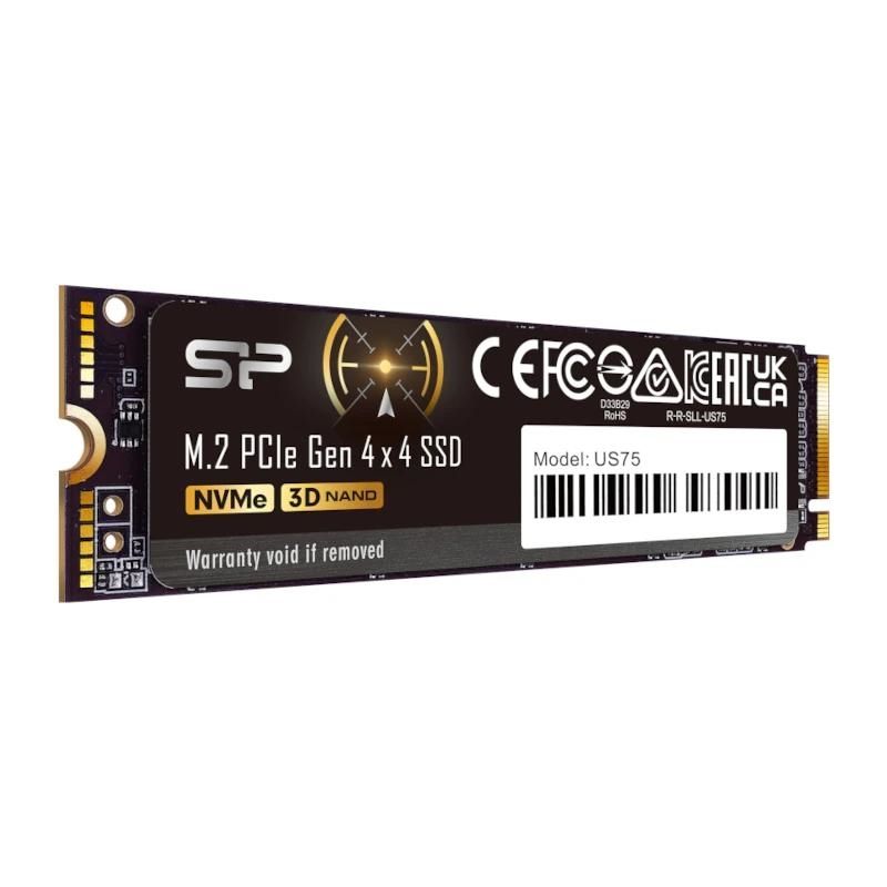 Disco SSD Silicon Power SP US75 SSD 2TB NVMe PCIe Gen 4x4 7000 MBs