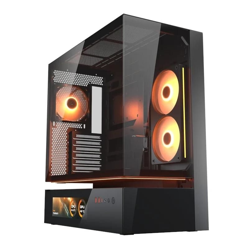 Caja para ordenador Cougar Semitorre CFV235 Vision Black