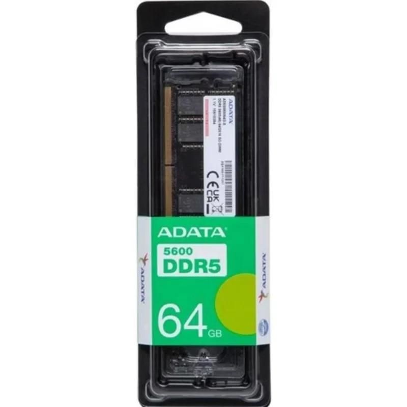 Memoria RAM A-DATA AD5S560064G-S 64GB 5600Mhz DDR5 SODIMM