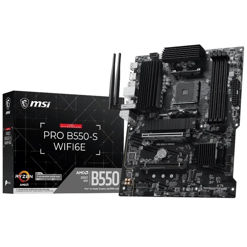 Motherboard MSI PRO B550-S WIFI6E DDR4 AM4