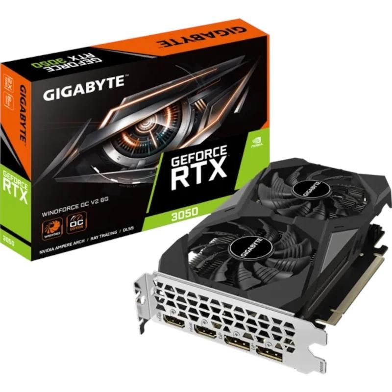 Graphics card Gigabyte NVIDIA RTX 3050 WF2OCV2-8GD