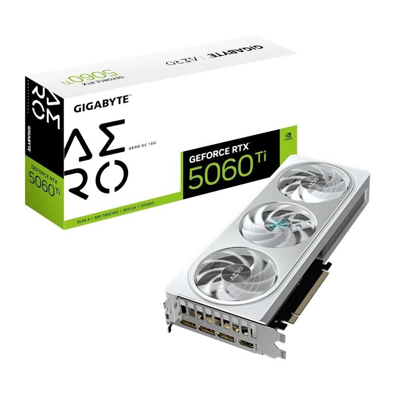 Graphics card Gigabyte NVIDIA RTX 5060 TI AERO OC 16GB DDR7