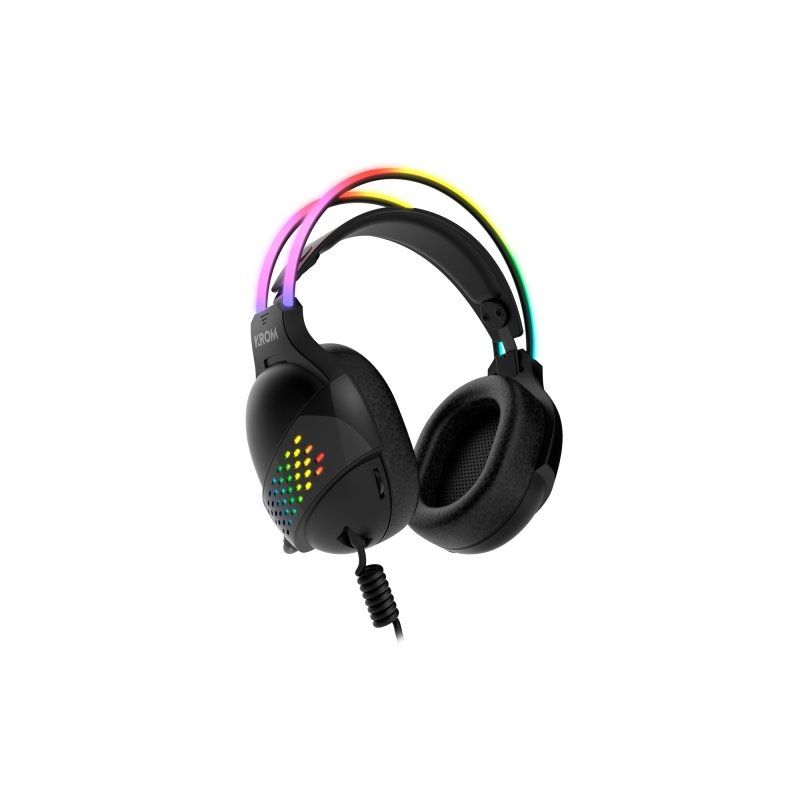 Auriculars amb micròfon KROM Gaming KLAIM RGB LED