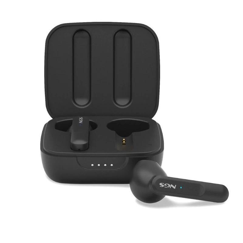 Auriculars amb micròfon NGS Artica Move BT y TW Stereo Black