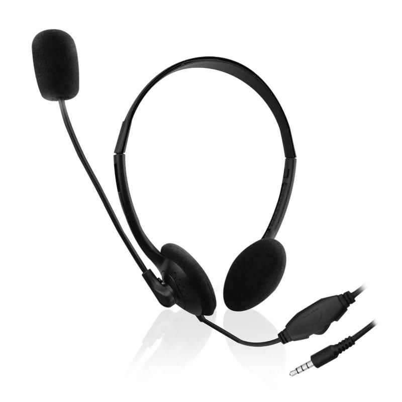 Auriculars amb micròfon Ewent diadema con micro mini jack