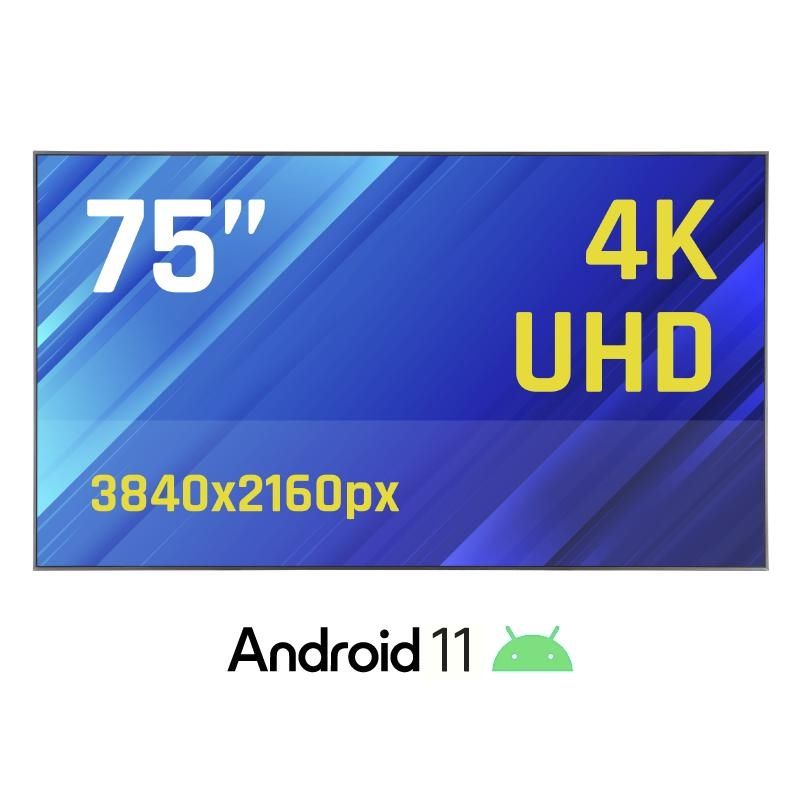 Écran interactif iggual Pantalla señalización 4K 75" Alto Brillo