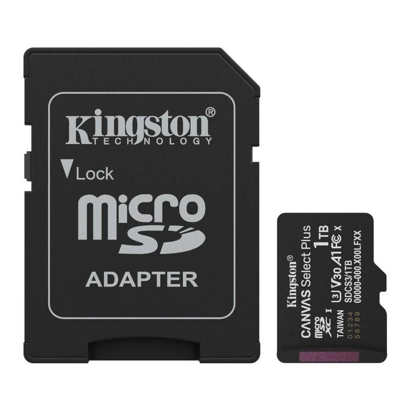 Targeta de memòria Kingston SDCS3/1TB microSD XC Gen3 150MB/s 1