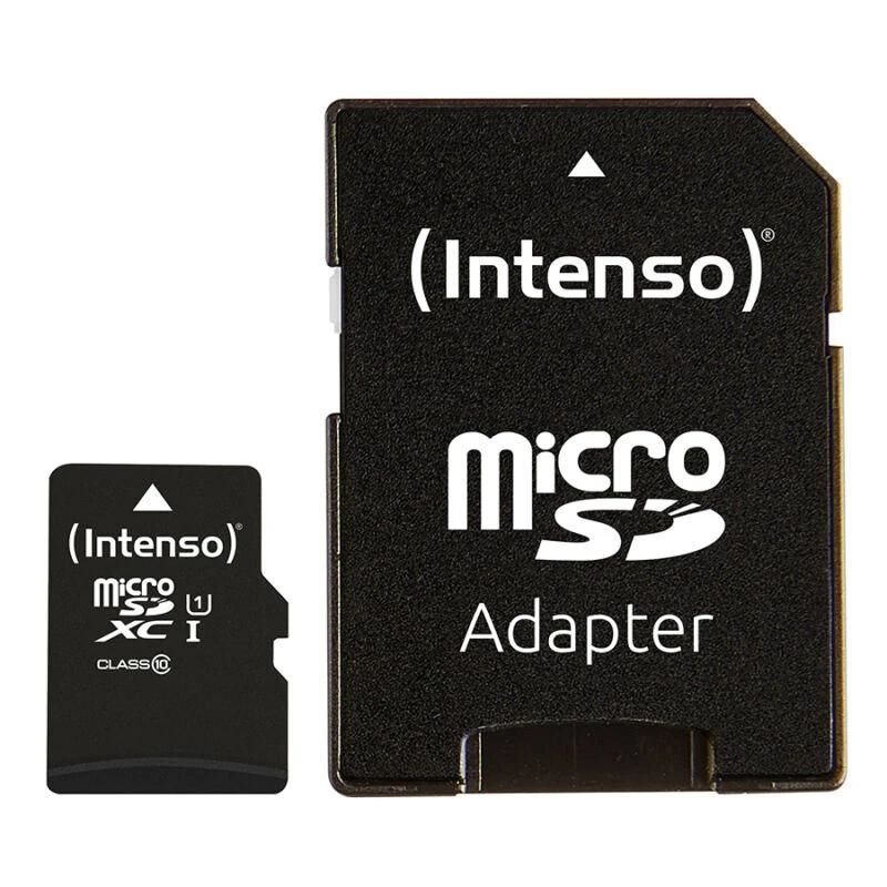 Targeta de memòria INTENSO Micro SD UHS-I Premium 16Gb c/adap Pack 5