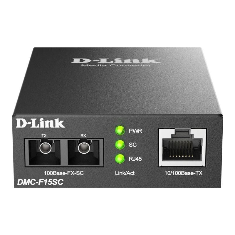 Dispositiu de xarxa D-Link DMC-F15SC Conversor Medios SC SM 15Km