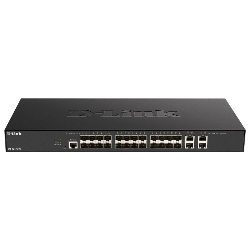 Commutador de xarxa D-Link DXS-1210-28S Switch 24x10G SFP+ 4x10G