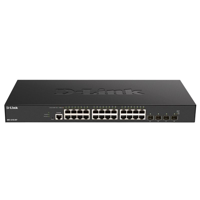 Commutador de xarxa D-Link DXS-1210-28T Switch 24x10G 4x10G/25G SFP28