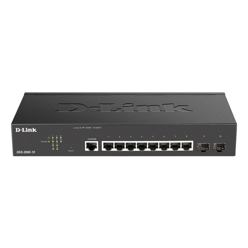 Commutador de xarxa D-Link DGS-2000-10 Switch L2 8xGB 2xSFP