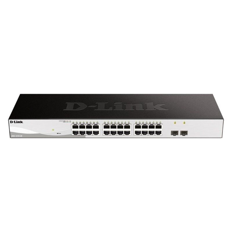 Commutador de xarxa D-Link DGS-1210-26/E Switch 26xGB 2xSFP