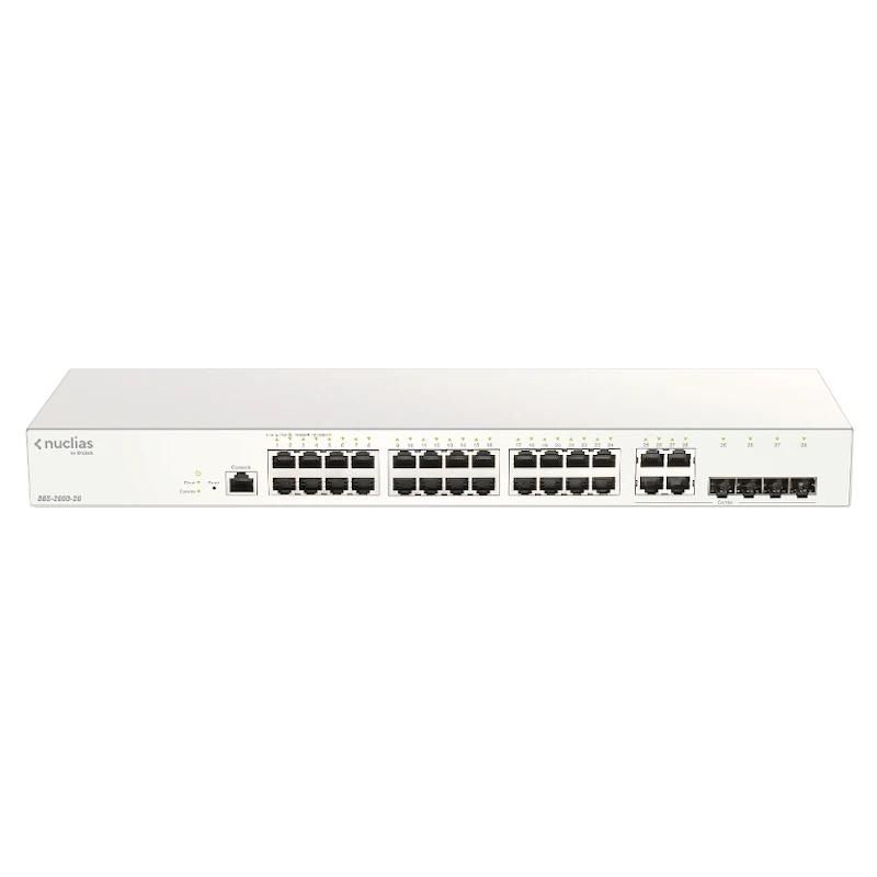 Commutador de xarxa D-Link DBS-2000-28/E 28xGb Switch 4xC 1Y