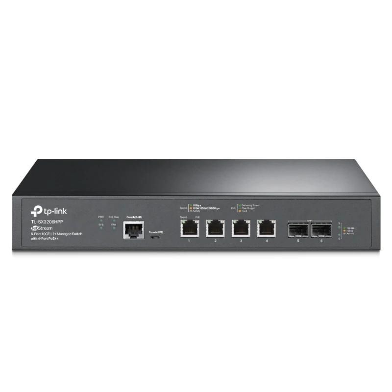 Commutador de xarxa TP-LINK SX3206HPP Switch 4x10G PoE++ 2x10Gb SFP