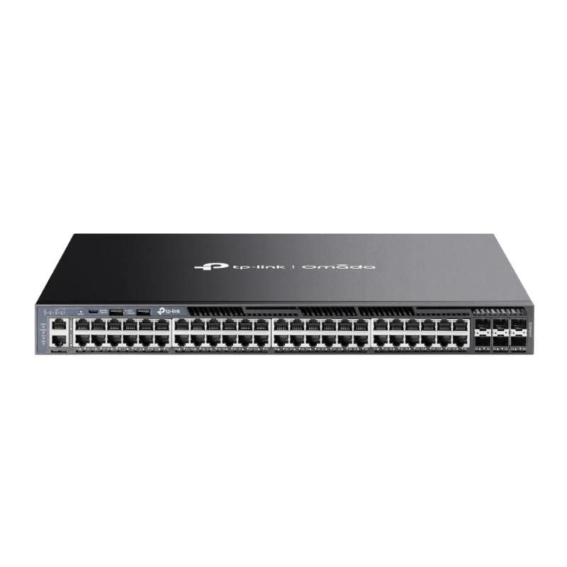 Commutador de xarxa TP-LINK SG6654X Switch L3 48xGbE 6x10Gb SPF+