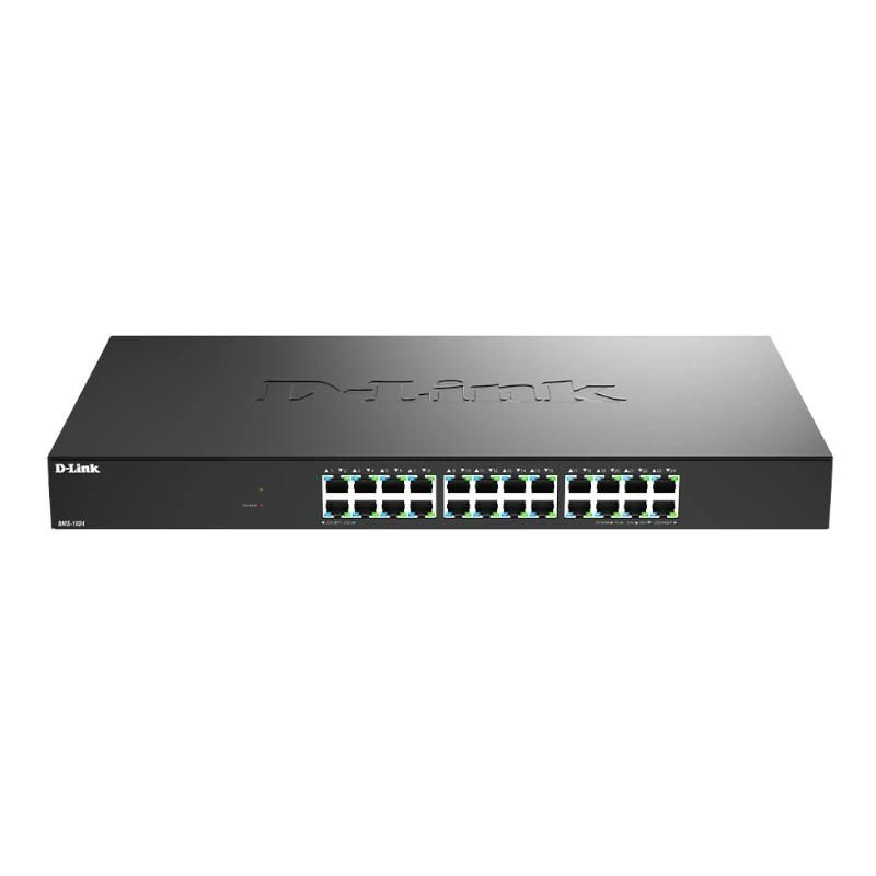 Commutador de xarxa D-Link DMS-1024/E 24x2.5MGb Unmanaged Switch