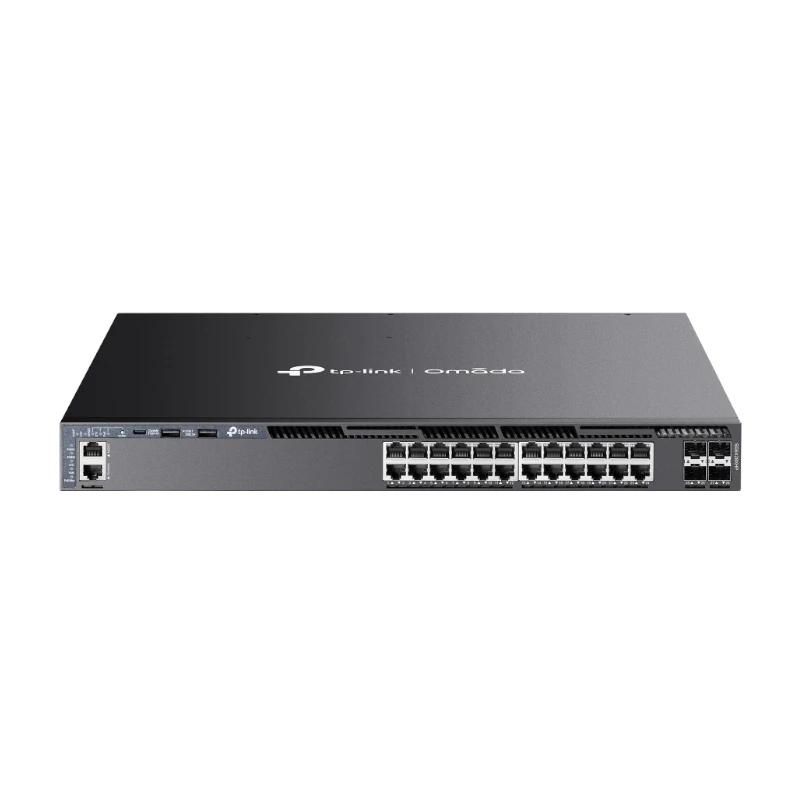 Commutador de xarxa TP-LINK SG6428XHP Switch L3 24xGbE 4x10Gb SPF+