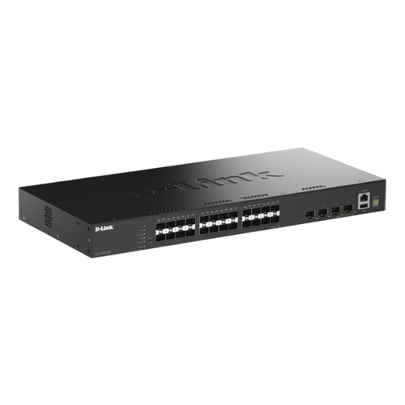 Commutador de xarxa D-Link DGS-1530-28S/E Switch 24xSFP 4xSFP+