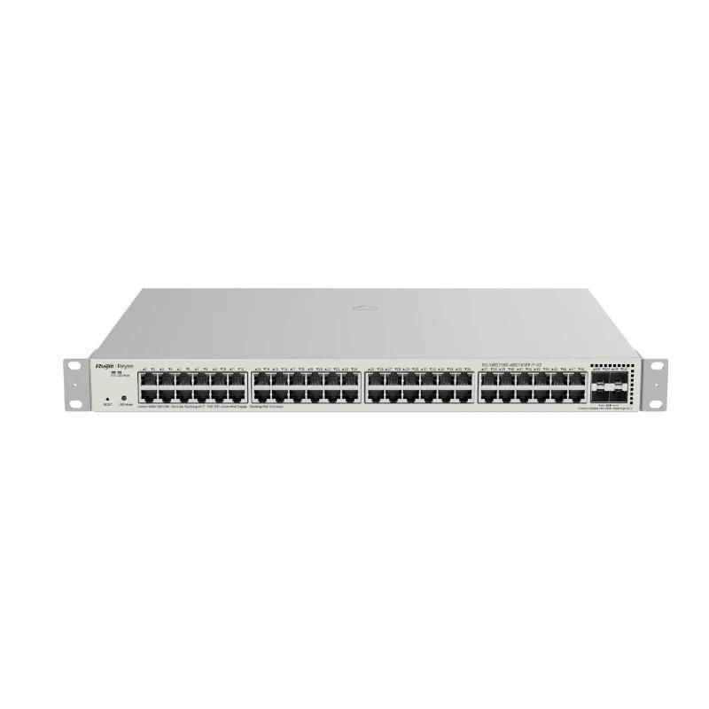 Commutador de xarxa Ruijie Networks Reyee 48-Port 10G L2 Managed POE Switch, 48 Gigabi