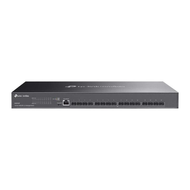 Commutador de xarxa TP-LINK SX3016F Switch L2+ 16x10G SFP+ 1xRJ45