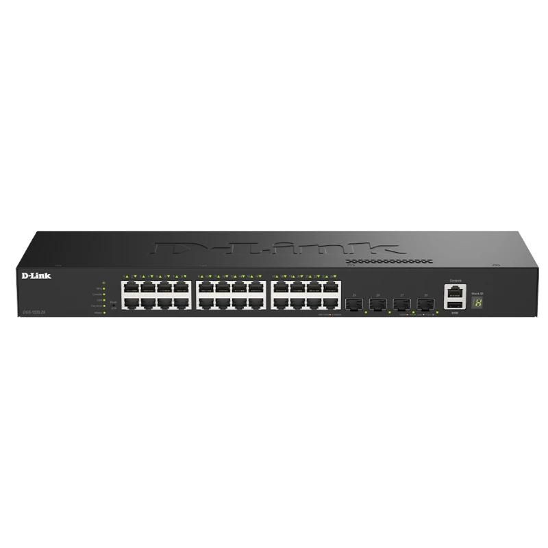Commutador de xarxa D-Link DGS-1530-28SC/E Switch 20xSFP 4xSFP+ 4xComb