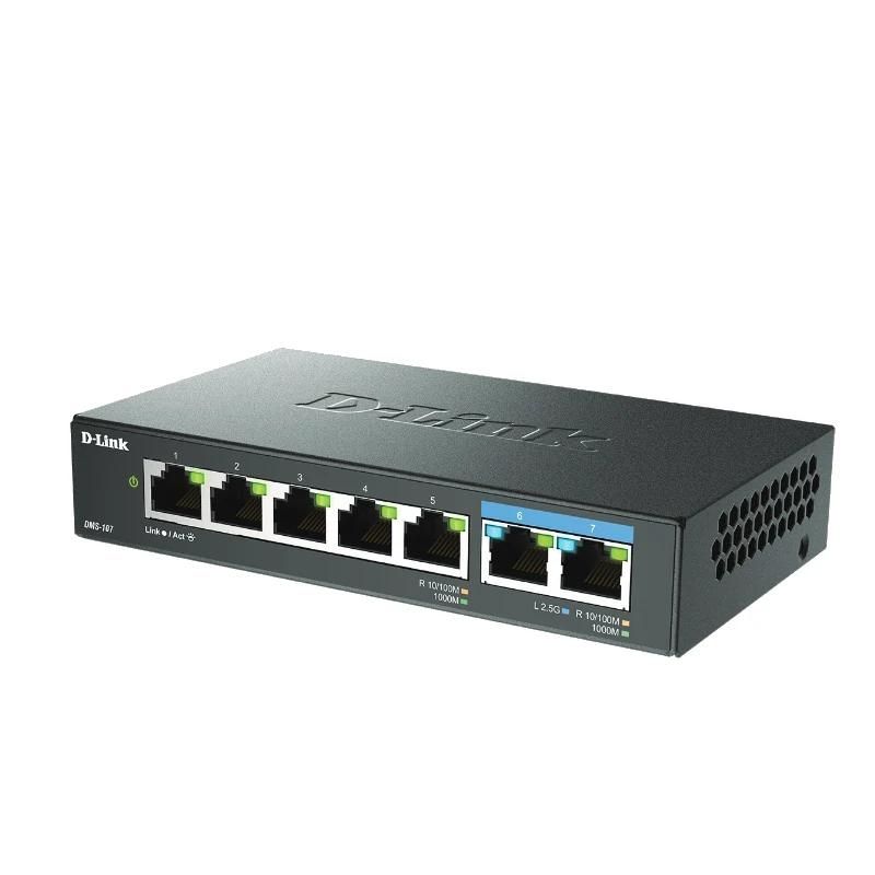 Commutador de xarxa D-Link DMS-107 7xMGb Unmanaged Switch