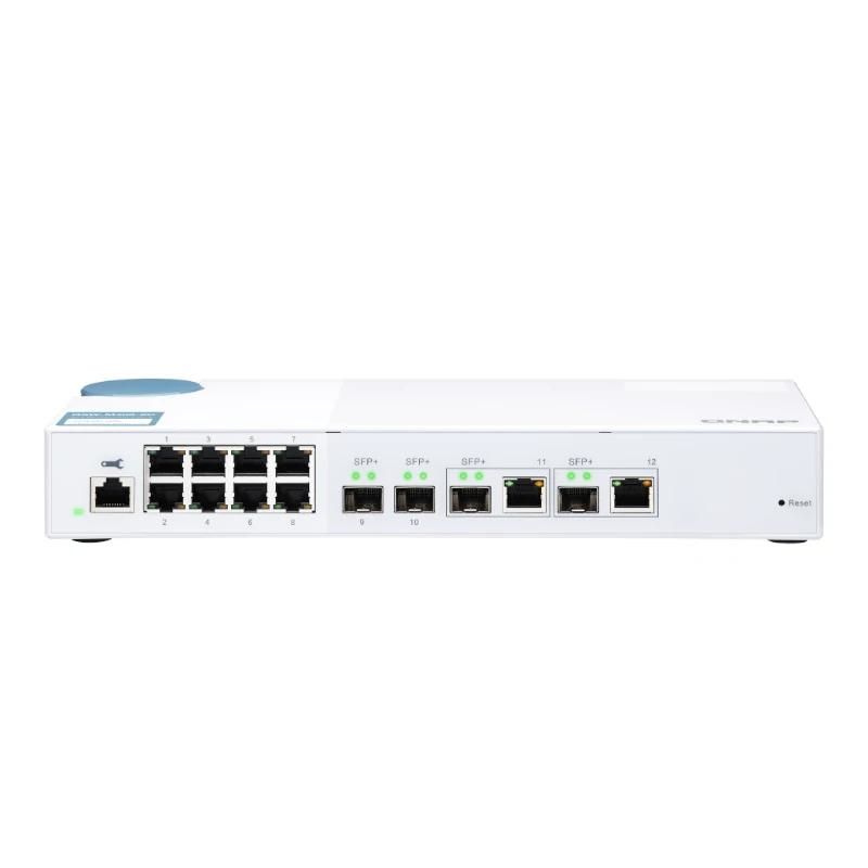 Commutador de xarxa QNAP QSW-M408-2C Switch 8xGbE 2x10GbE Combo