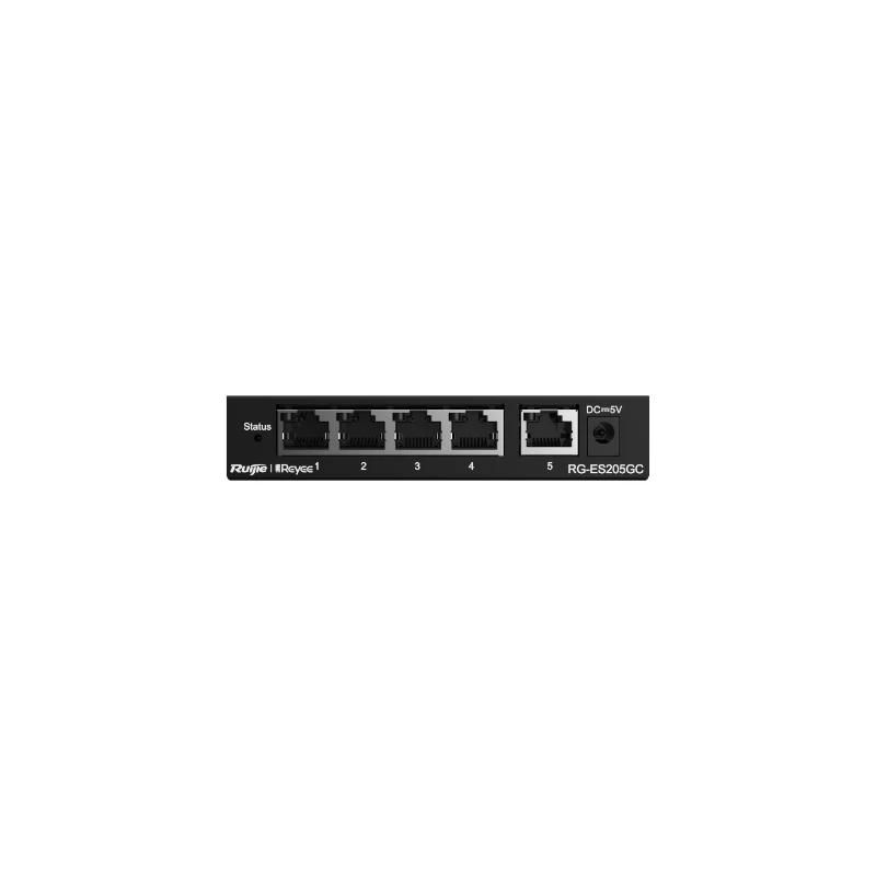 Commutador de xarxa Ruijie Networks Reyee 5-Port Gigabit Smart Switch, 5 Gigabit RJ45