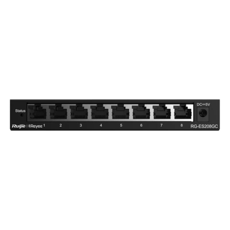 Commutador de xarxa Ruijie Networks Reyee 8-Port Gigabit Smart Switch, 8 Gigabit RJ45