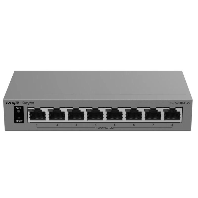 Commutateur réseau Ruijie Networks Reyee RG-ES208GC-V2 Switch Cloud 8P 1G