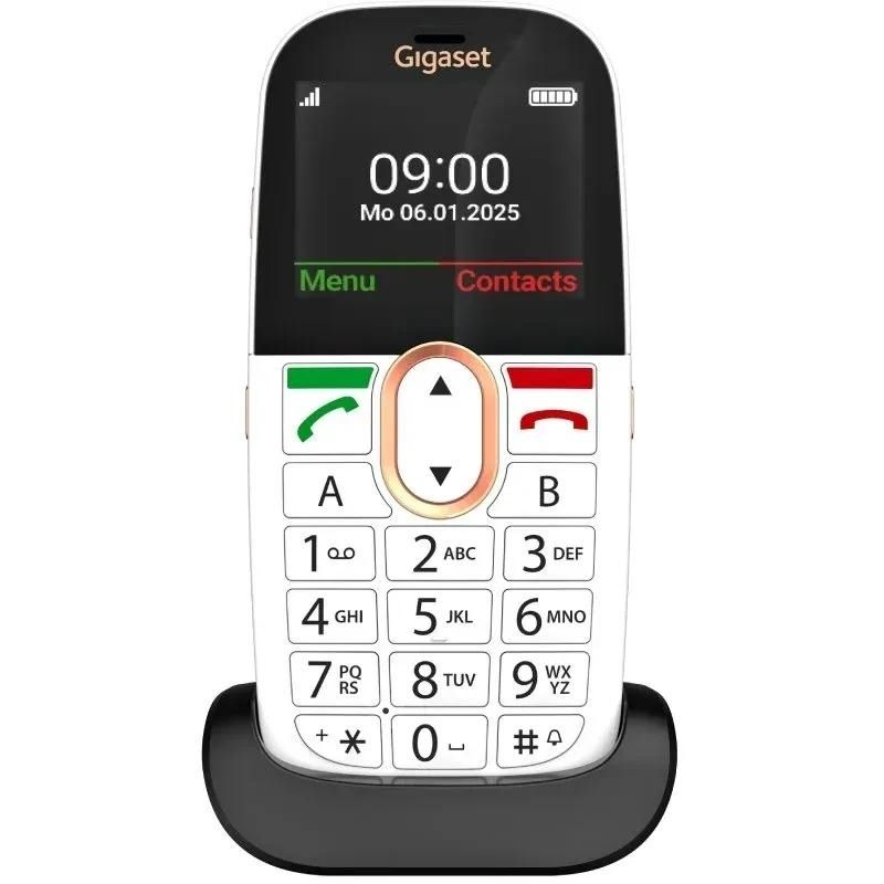 Senior phone GIGASET Senior GL695 4G 2.31" white + Base