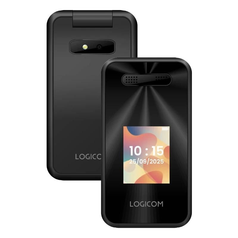 Senior phone LOGICOM Fleep S90 Móvil Básico 4G 2.40" DS black
