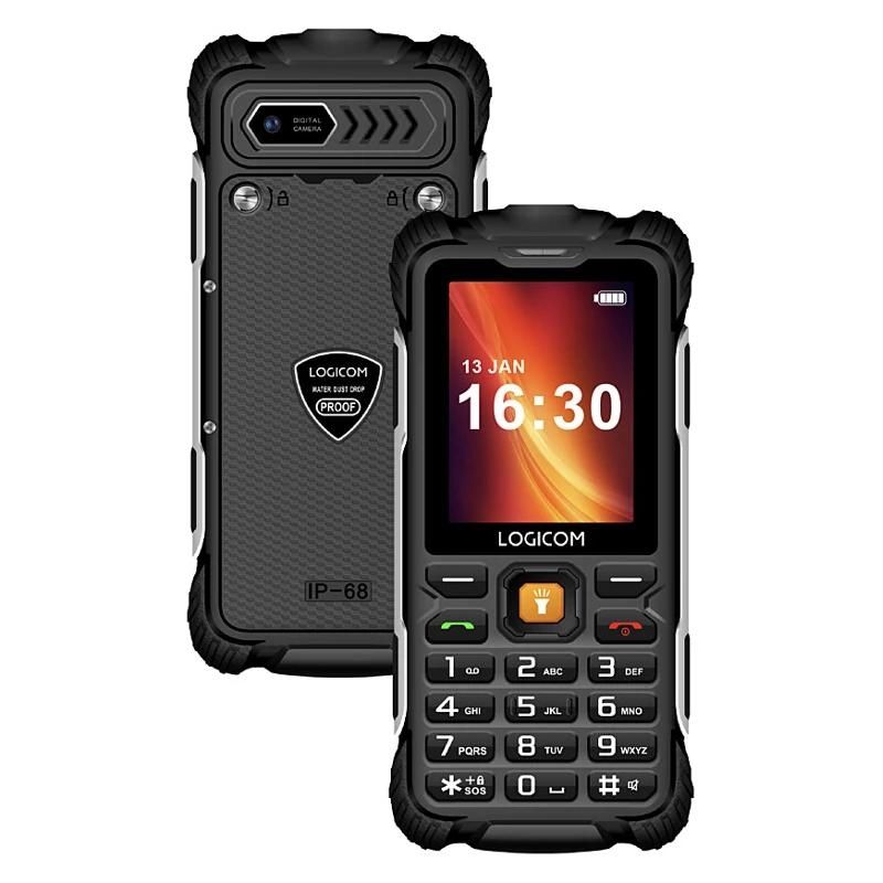 Senior phone LOGICOM Xtrem 60 Móvil Básico 4G 2.40" DS IP68 Neg