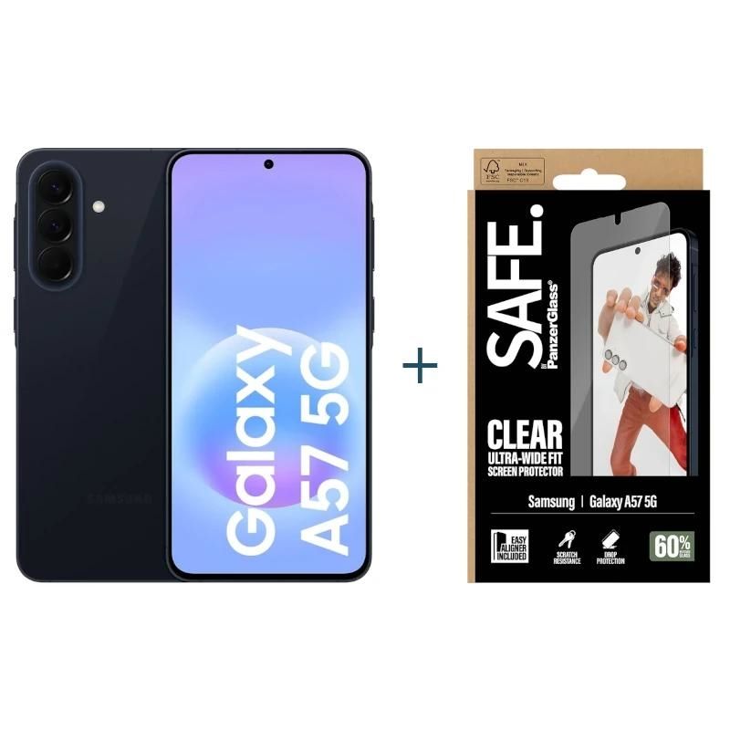 Mobile phone Samsung Galaxy A57 5G 256Gb 8Gb D.Blue+Protec Safe