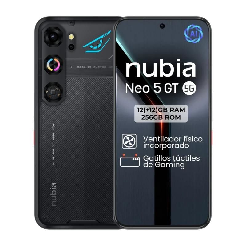 Mobile phone ZTE Nubia Neo 5 GT 6.8" 12GB 256GB Black Gaming