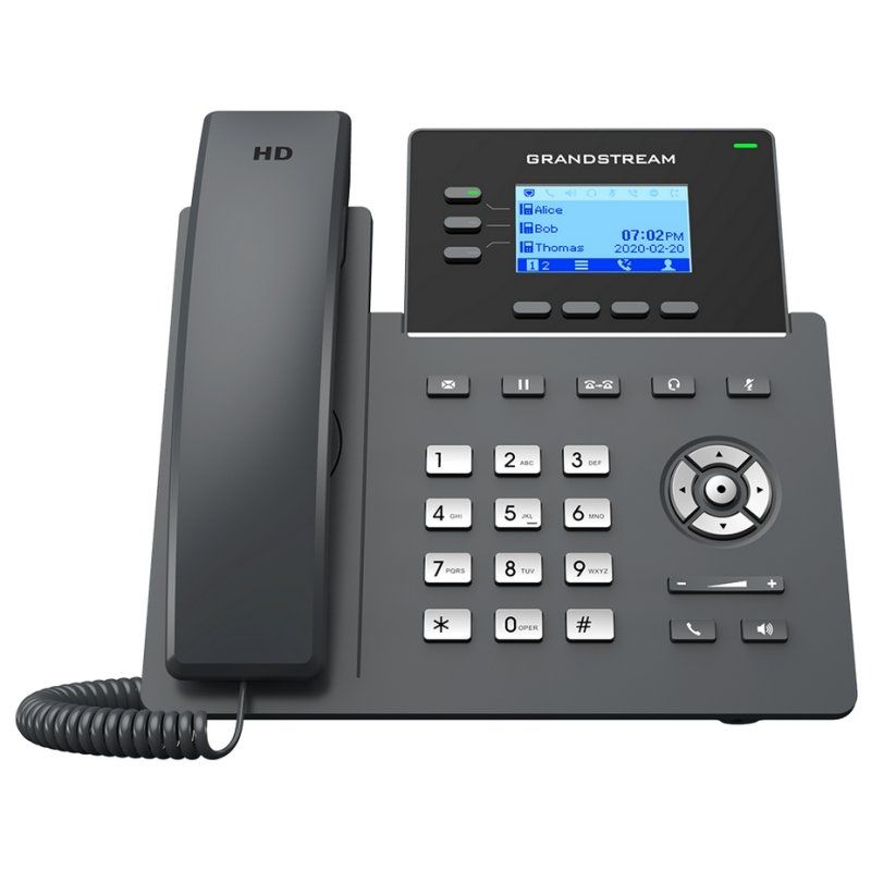 IP phone Grandstream GRP2603 3 lineas AudioHD