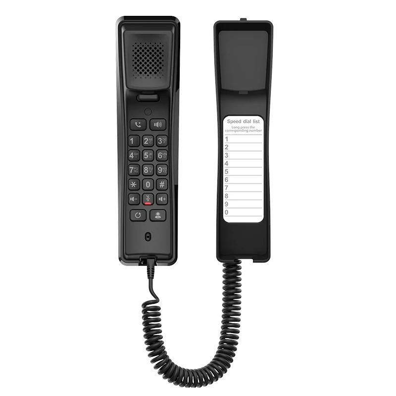 IP phone FANVIL H2U Tlf IP Hotel 2 Líneas SIP PoE black