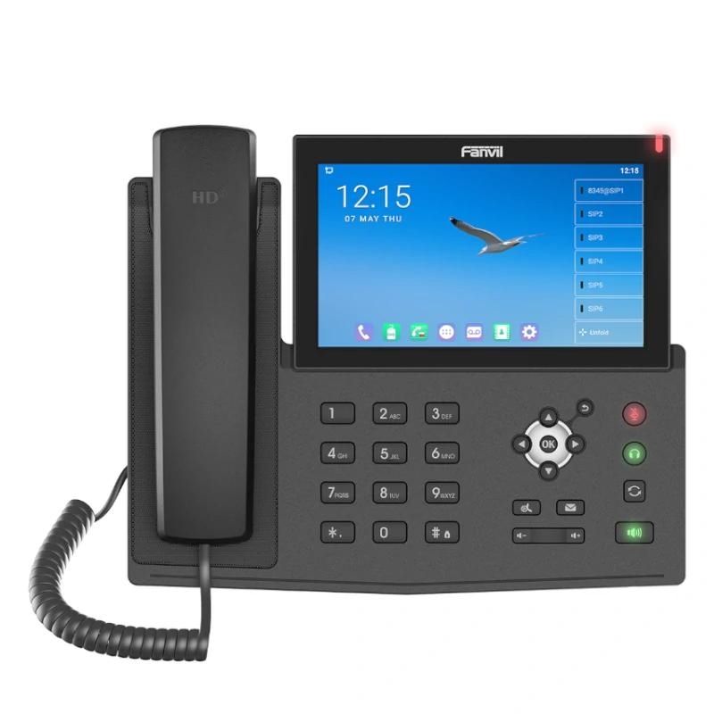 IP phone FANVIL X7A, 20 líneas SIP, Teléfono Android