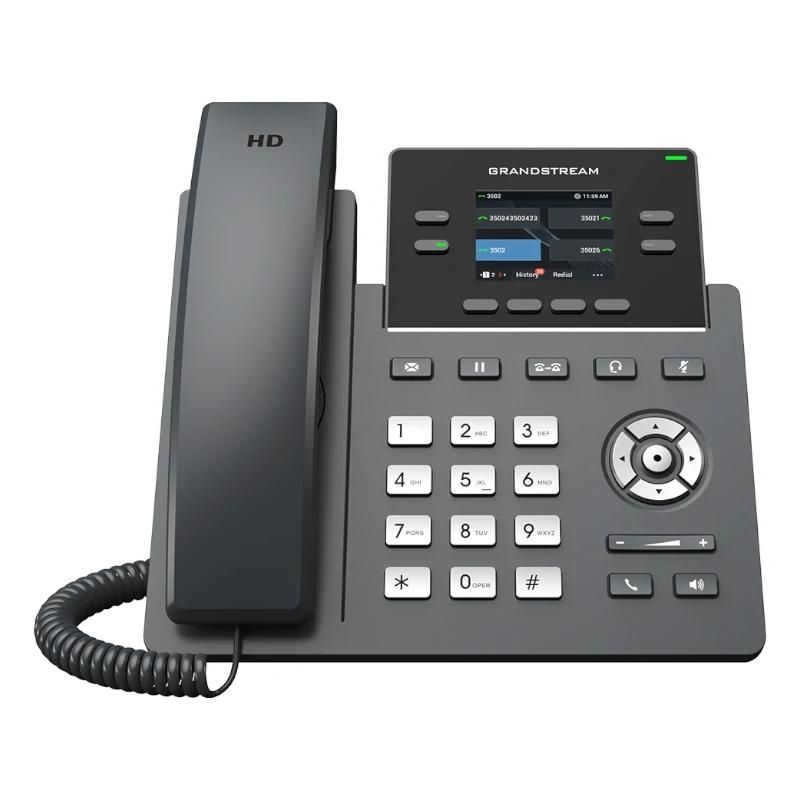 IP phone Grandstream GRP2612 4 lineas 2x10/100