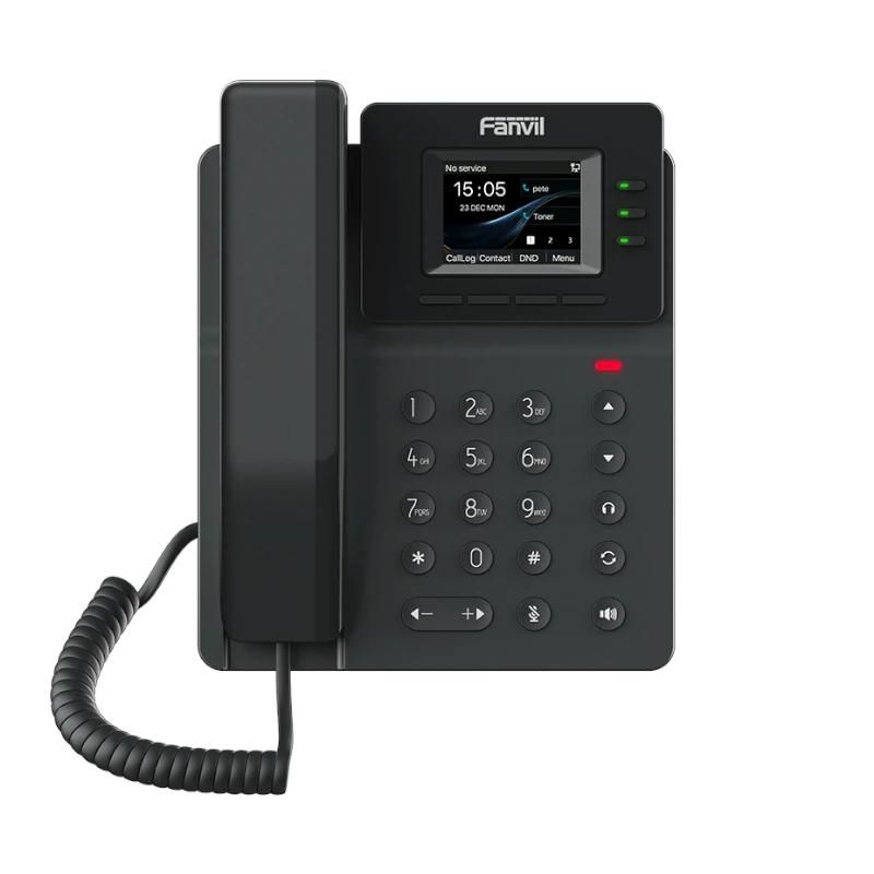 IP phone FANVIL V60W 4 lín SIP 2.4"pantalla color PoE Wifi