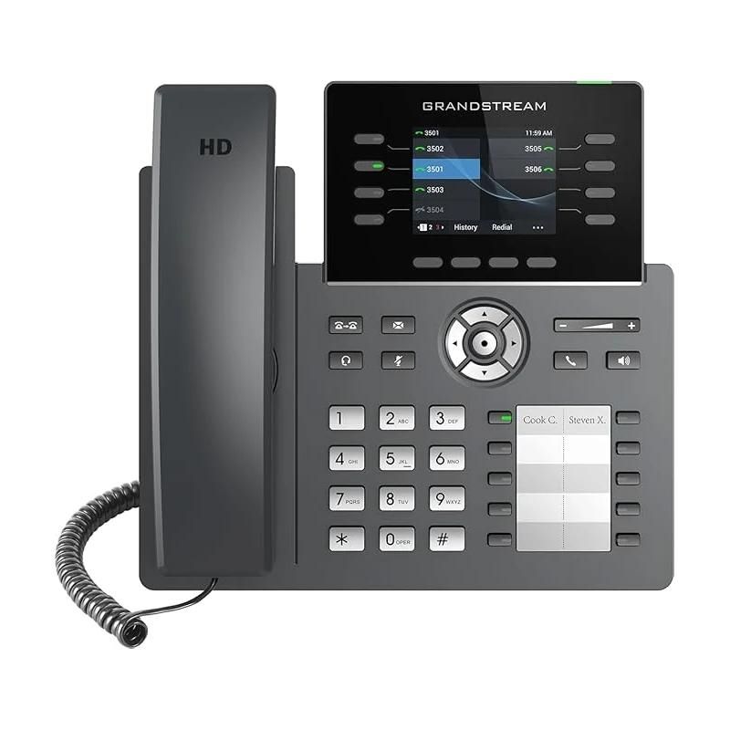 IP phone Grandstream GRP2634 8 línea 4 SIP WiFi BT
