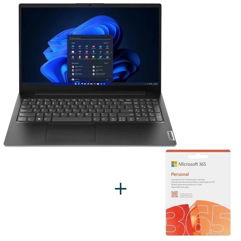 Laptop Lenovo V15 AMD R3-7320U W11H 15.6"+O365 personal